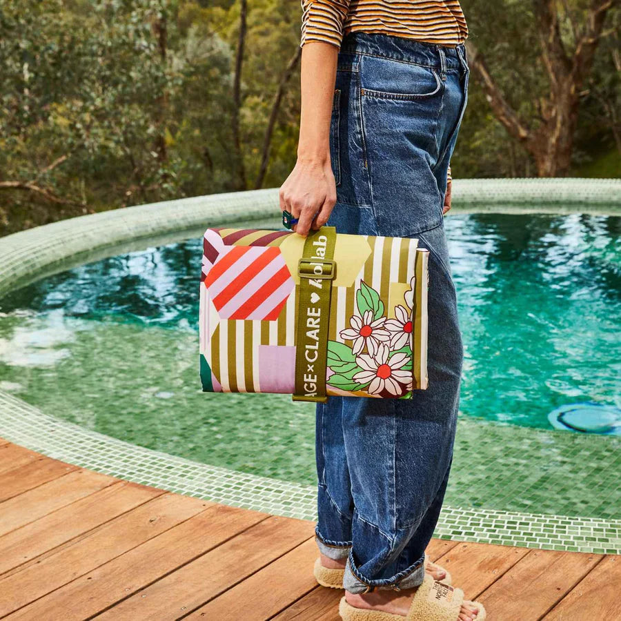 Holiday Picnic Mat - Sage and Clare x Kollab Portofino