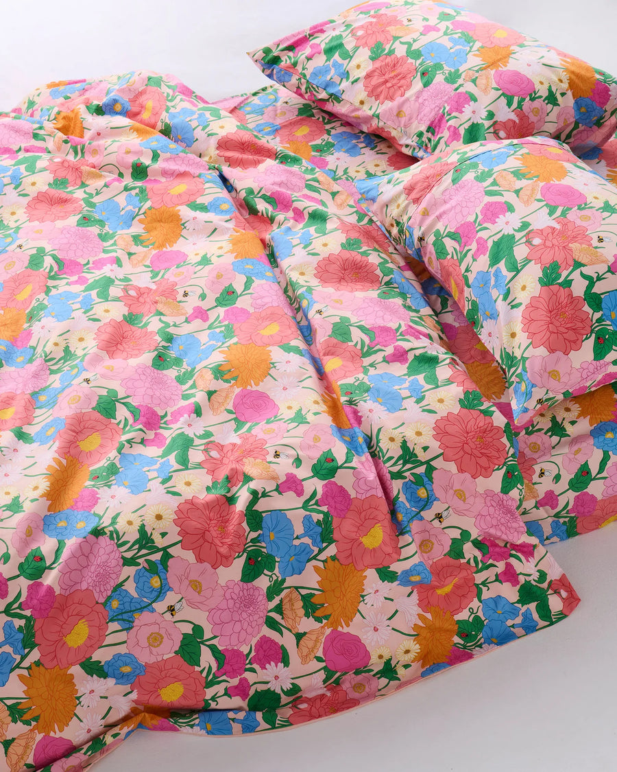 Follow The Sun Organic Cotton Pillowcase Set - Kip & Co.