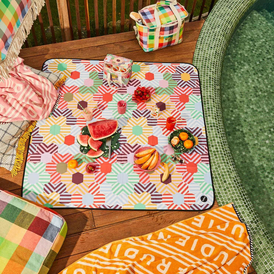 Holiday Medium Picnic Mat - Sage x Clare & Kollab Tessa