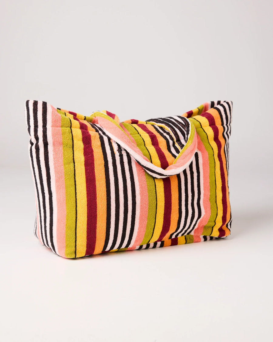 Casablanca Stripe Terry Oversized Beach Bag - Kip & Co.