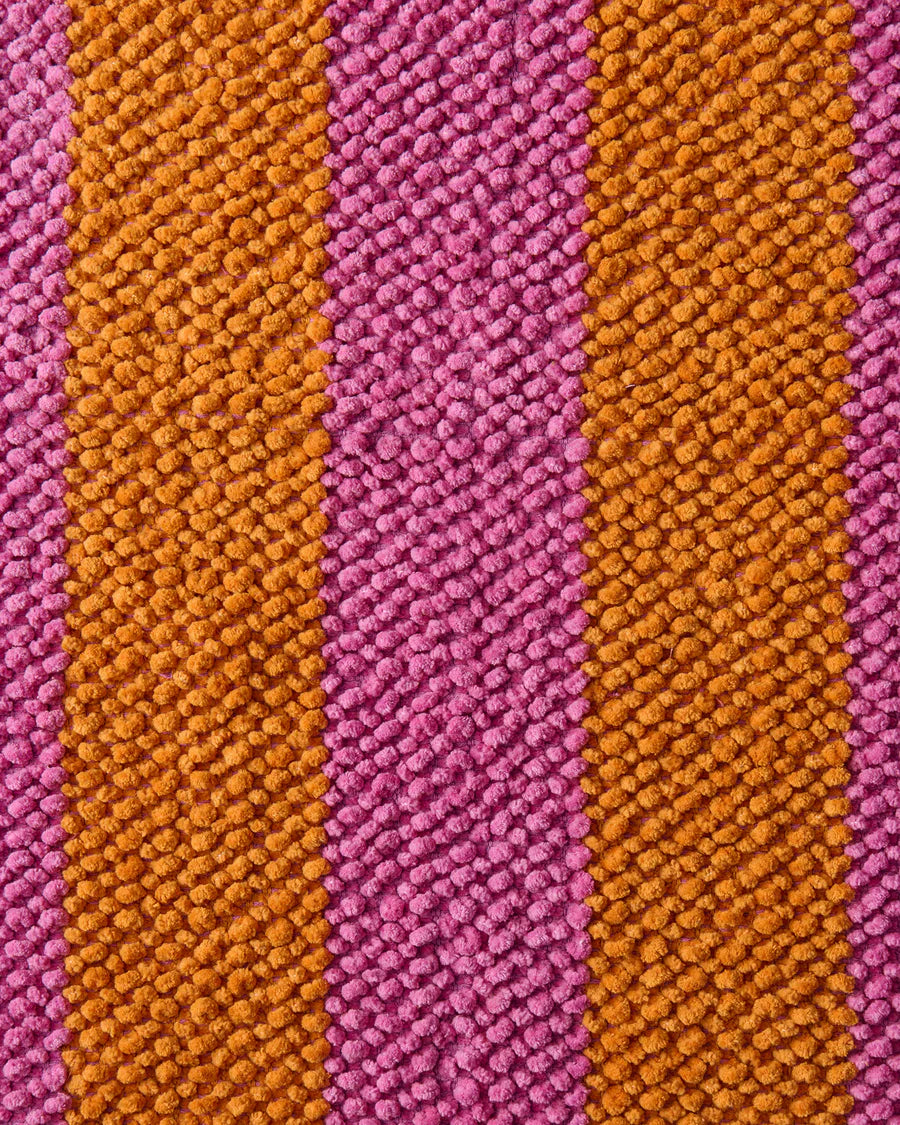 Fun Times Stripe Round Bath Mat - Kip & Co.