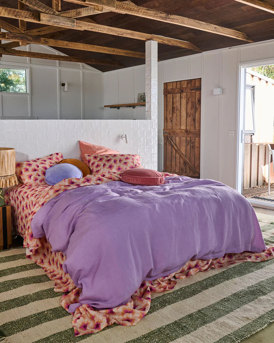 Moss Stripe Jute Rug - Kip & Co.