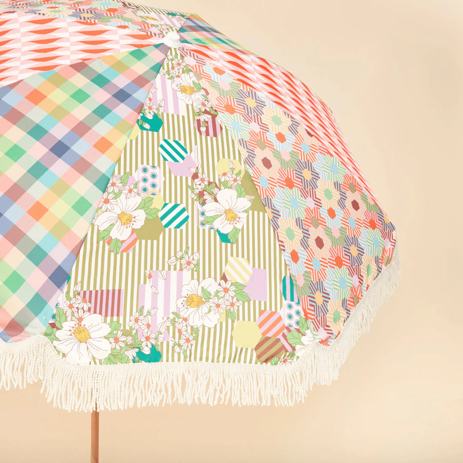 Large Umbrella - Mixed Print - Sage and Clare x Kollab 