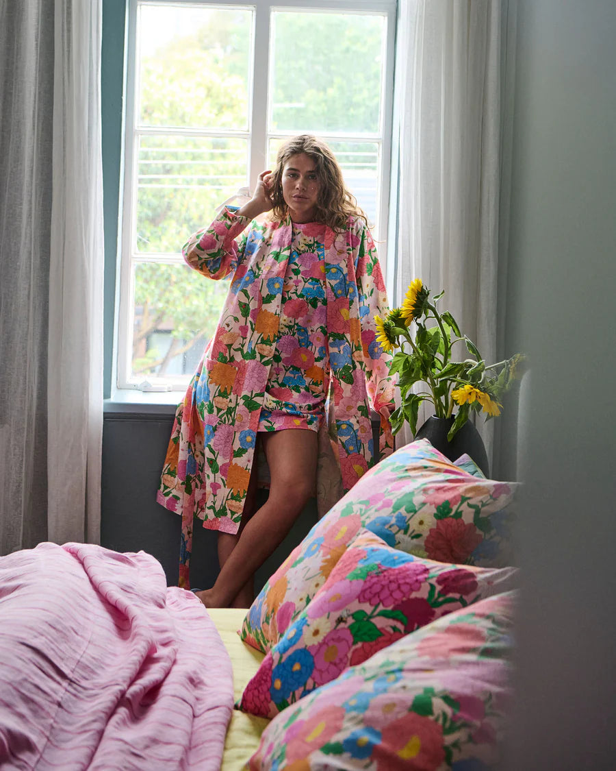 Follow The Sun Linen Robe - Kip & Co.