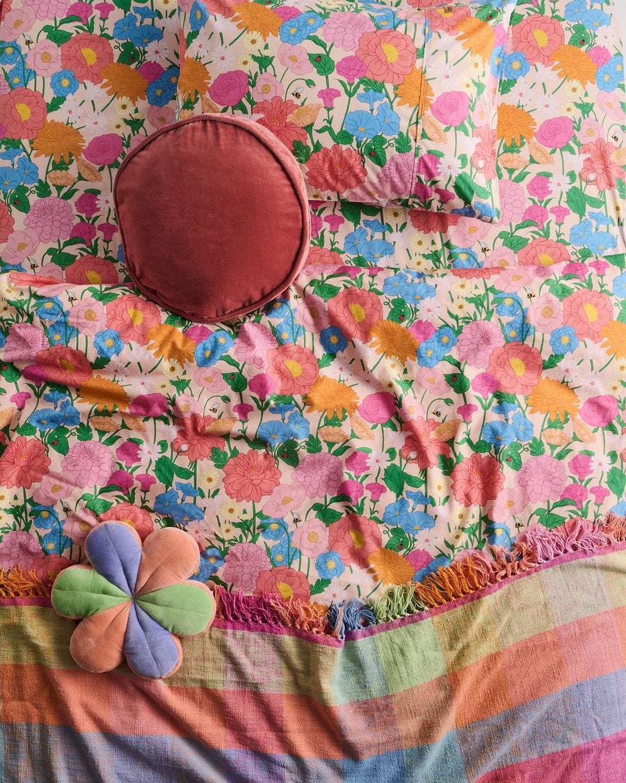 Follow The Sun Organic Cotton Quilt Cover - Kip & Co.
