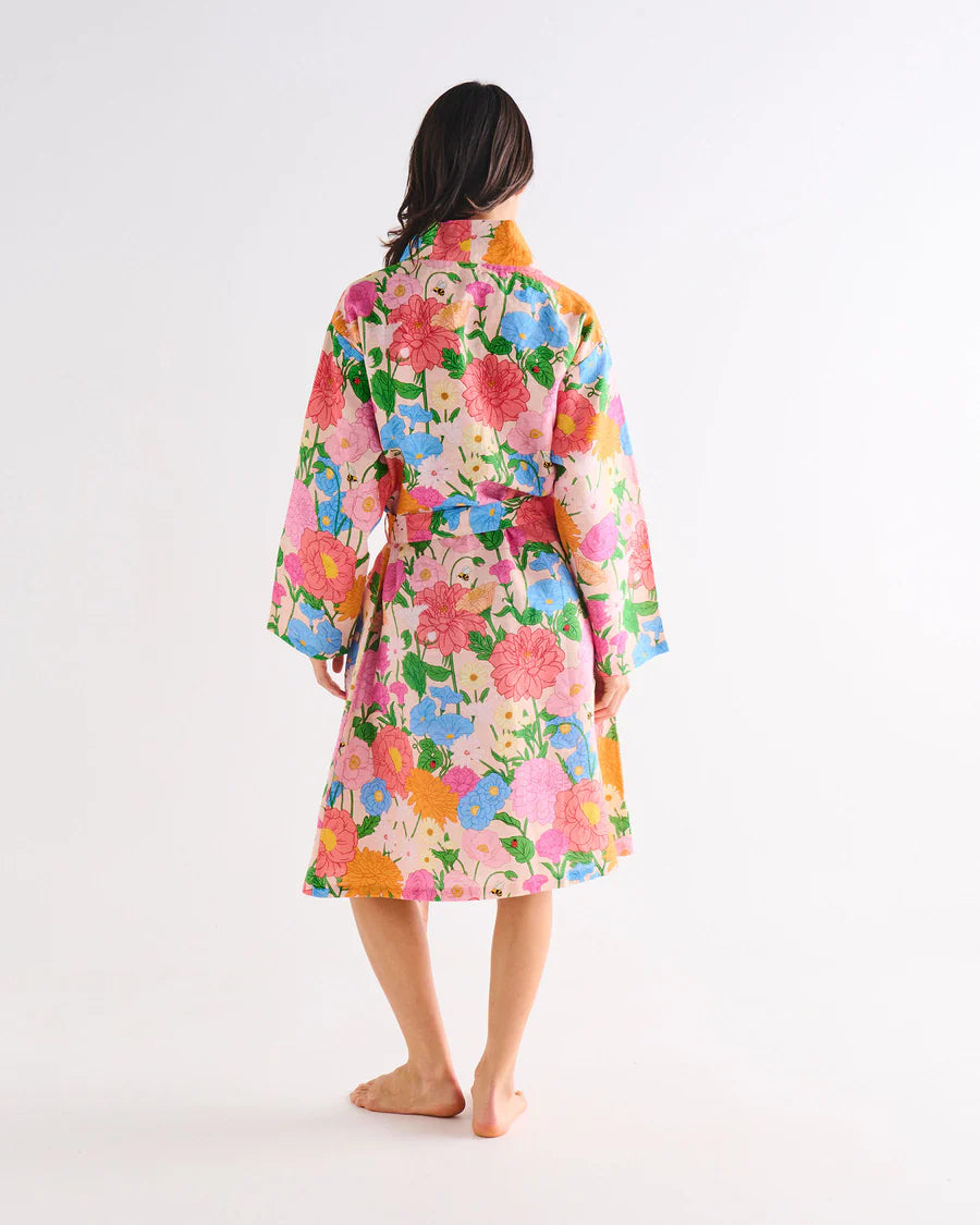 Follow The Sun Linen Robe - Kip & Co.