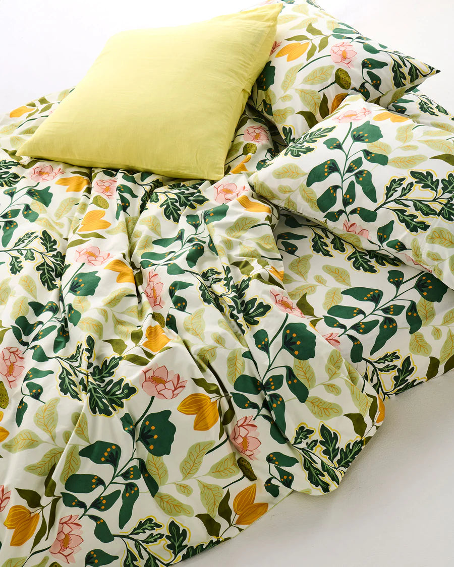 Wander Organic Cotton Quilt Cover - Kip & Co.