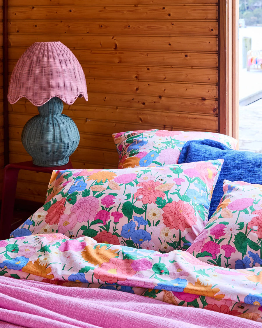 Follow The Sun Organic Cotton Pillowcase Set - Kip & Co.
