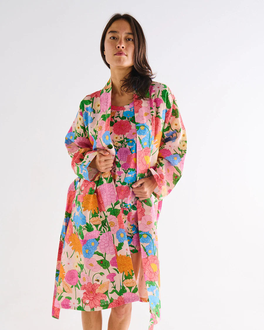 Follow The Sun Linen Robe - Kip & Co.