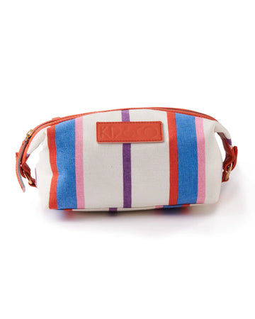 MALDIVES STRIPE TOILETRY BAG - Kip & Co.