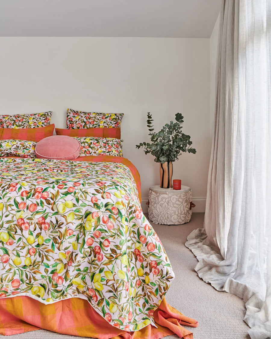 ZESTY LINEN QUILT COVER - Kip & Co.