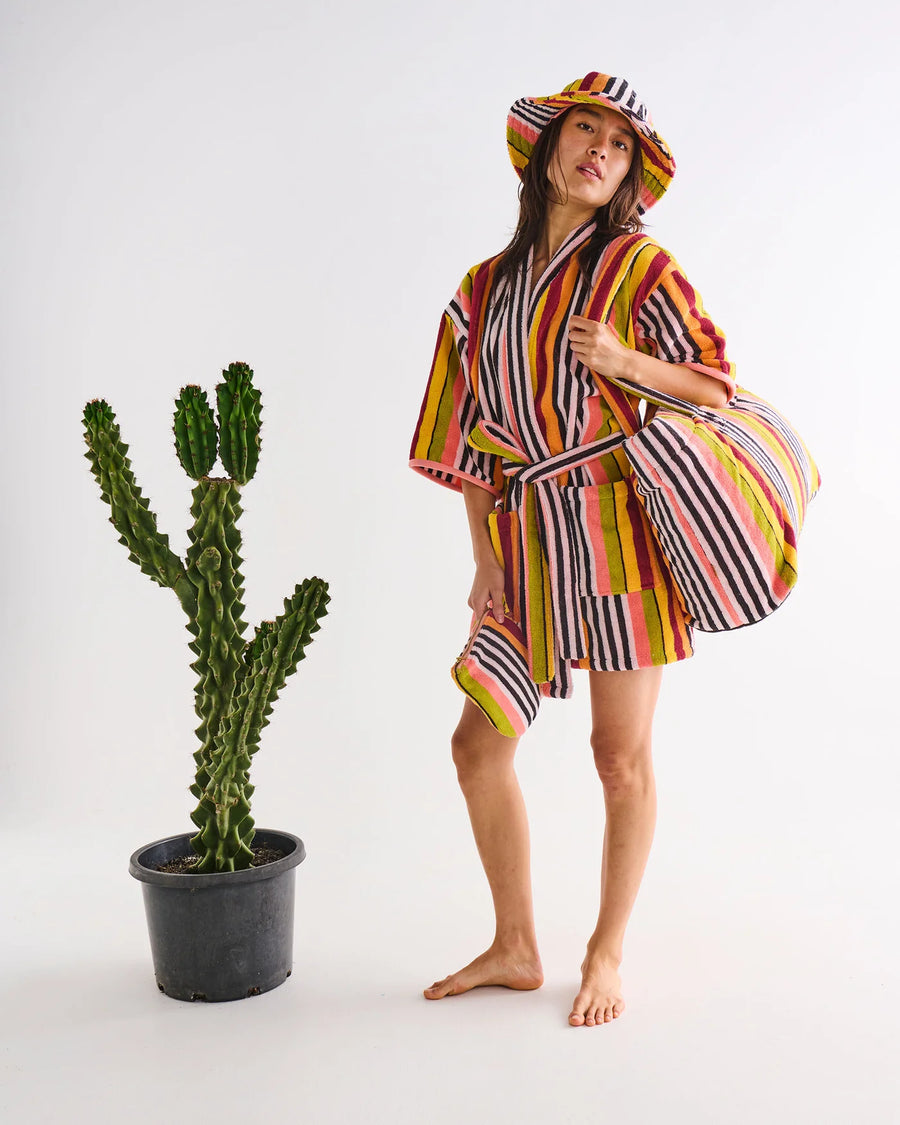 Casablanca Stripe Terry Oversized Beach Bag - Kip & Co.