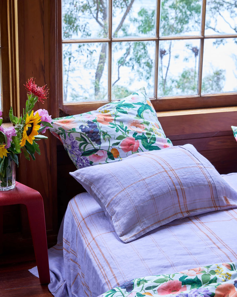 Spring In The Air Organic Cotton European Pillowcases - Kip & Co.
