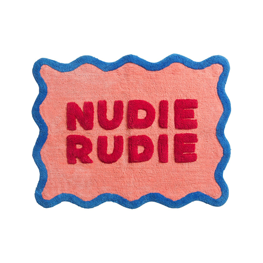 Amalie Nudie Bath Mat - Hibiscus - Sage & Clare
