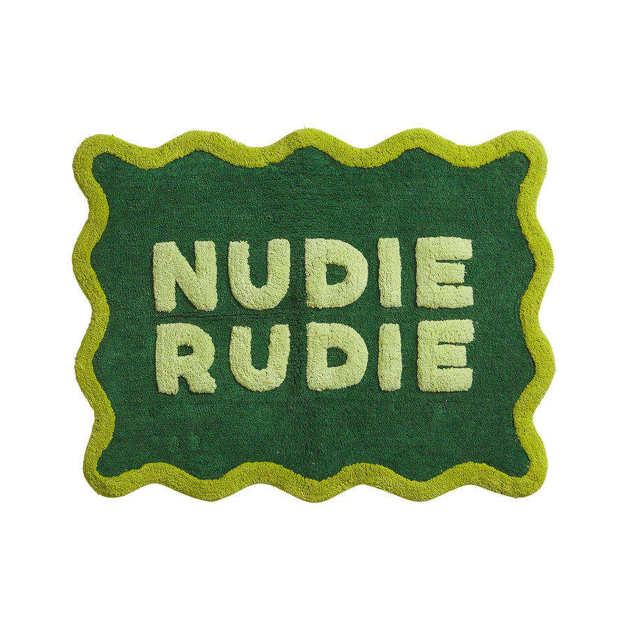 Amalie Nudie Bath Mat - Kelp - Sage & Clare
