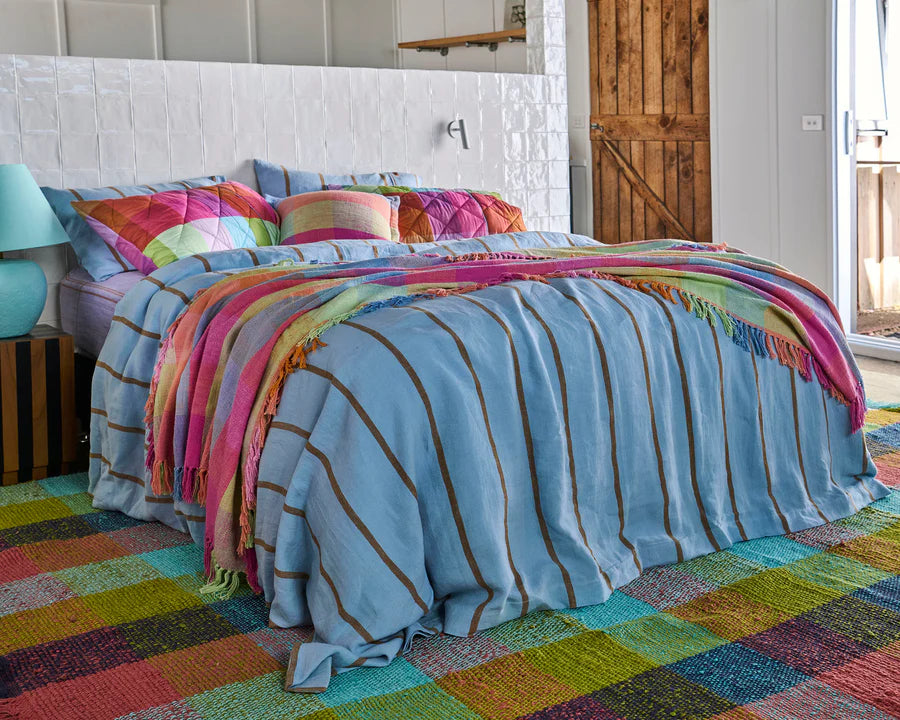 Florida Tartan Jute Rug - Kip & Co.