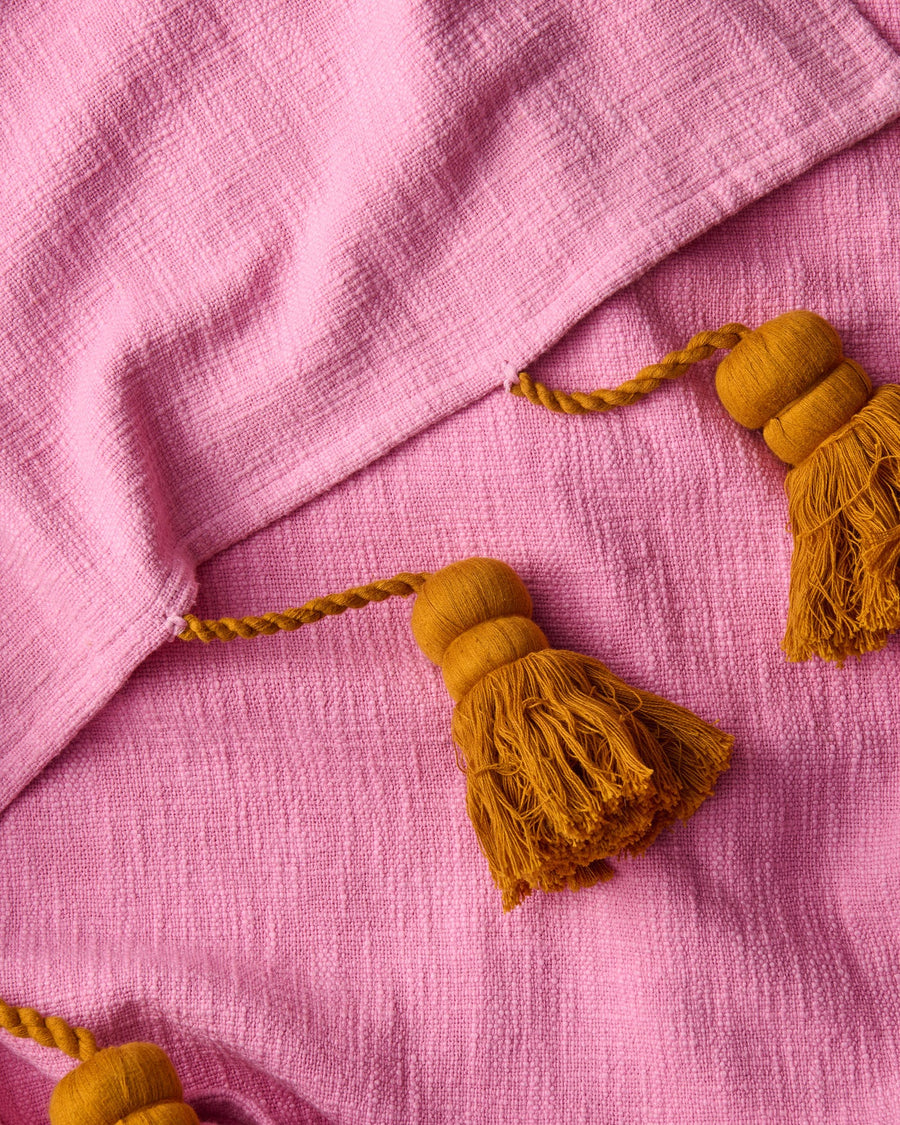 Sunset Delight Tassel Throw - Kip & Co.