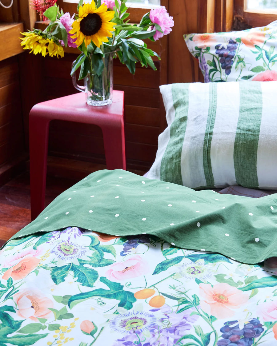Spring In The Air Organic Cotton Quilt Cover - Kip & Co.