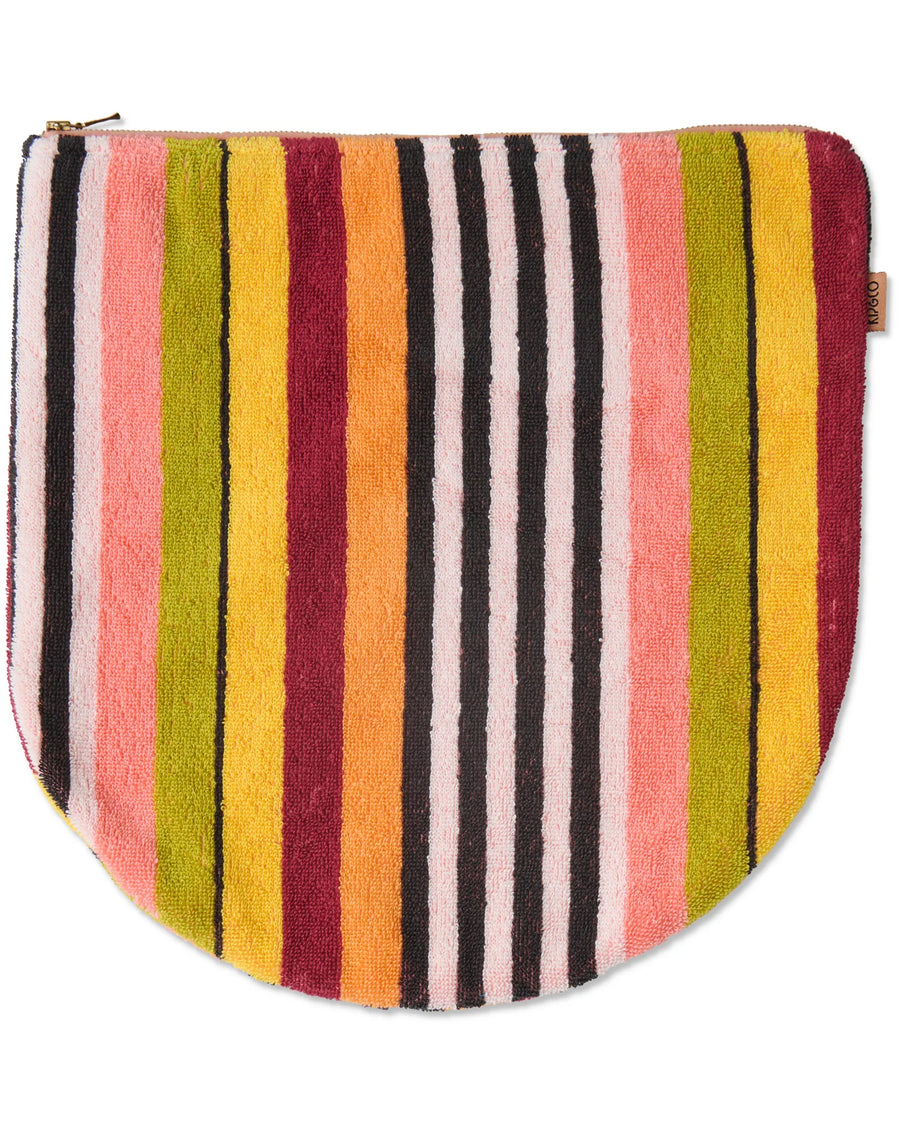Casablanca Stripe Terry Beach Carry All Pouch - Kip & Co.