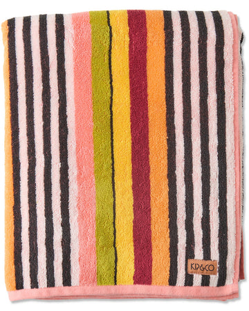 Casablanca Stripe Terry Beach Towel - Kip & Co.