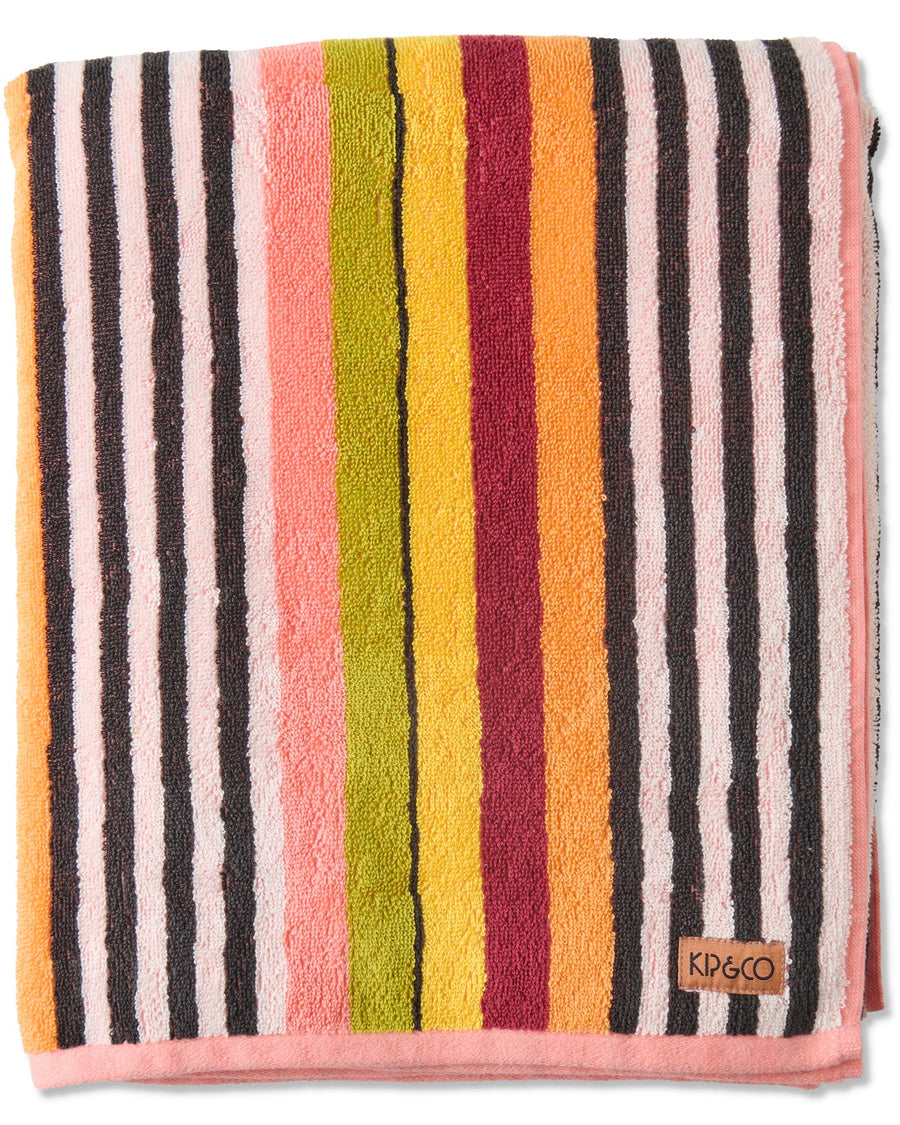 Casablanca Stripe Terry Beach Towel - Kip & Co.