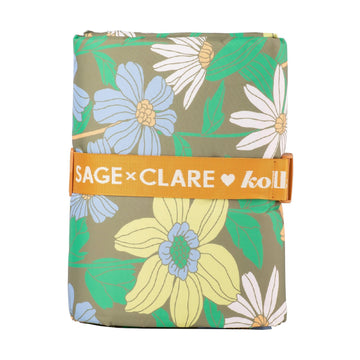 Classic Picnic Mat - Floria - Sage and Clare x Kollab