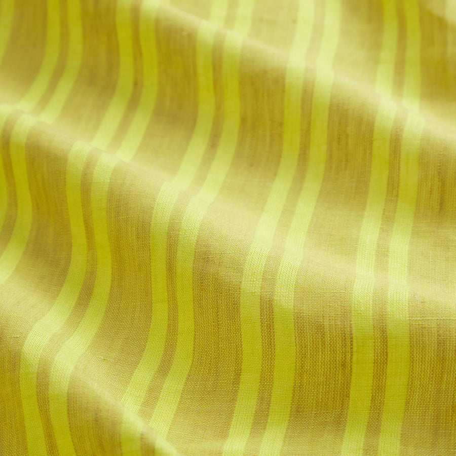 Nadine Linen Euro Pillowcase Set - Olive - Sage & Clare