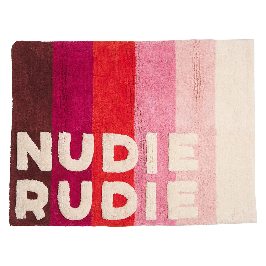 Dariel Bath Mat - Scarlet - Sage & Clare