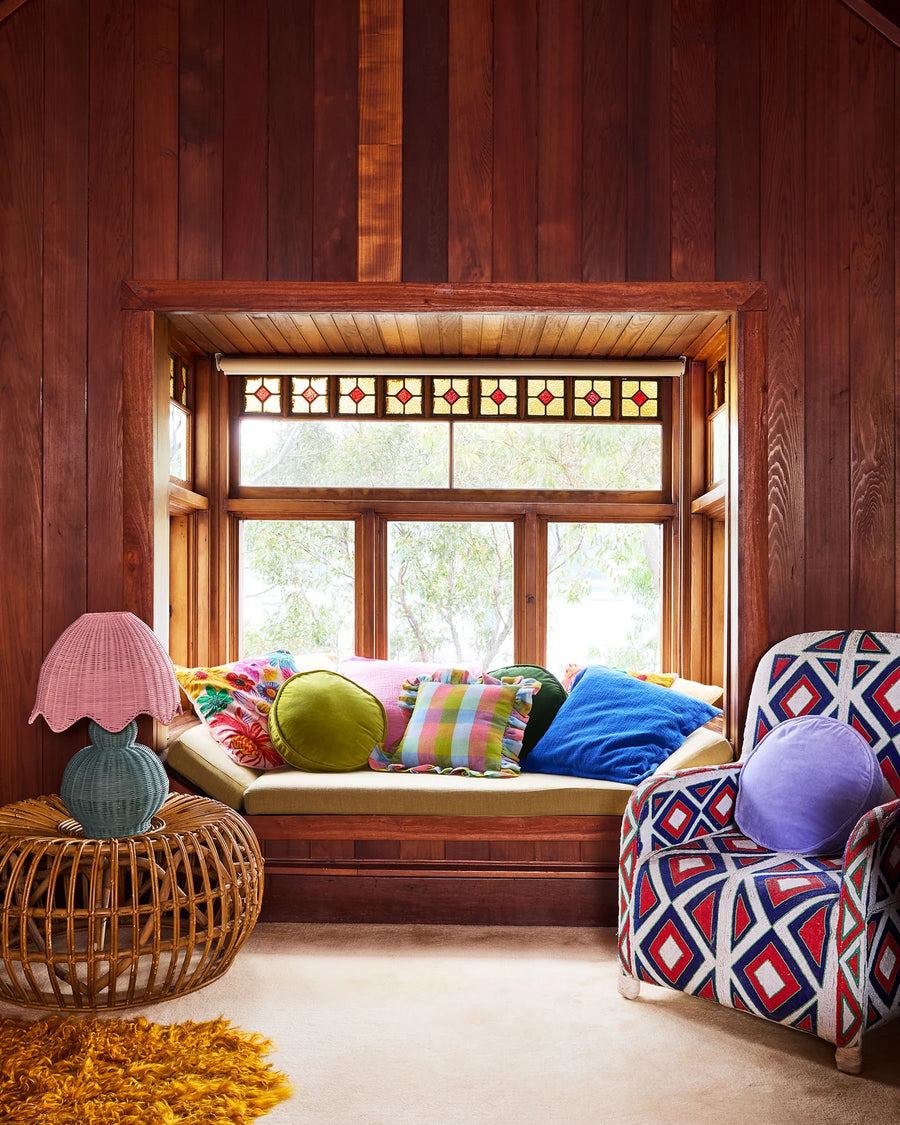 Pear Velvet Pea Cushion - Kip & Co.