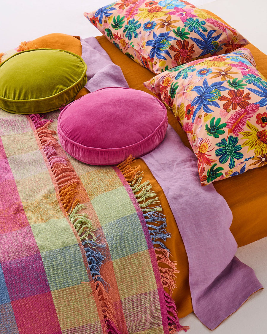 Pear Velvet Pea Cushion - Kip & Co.