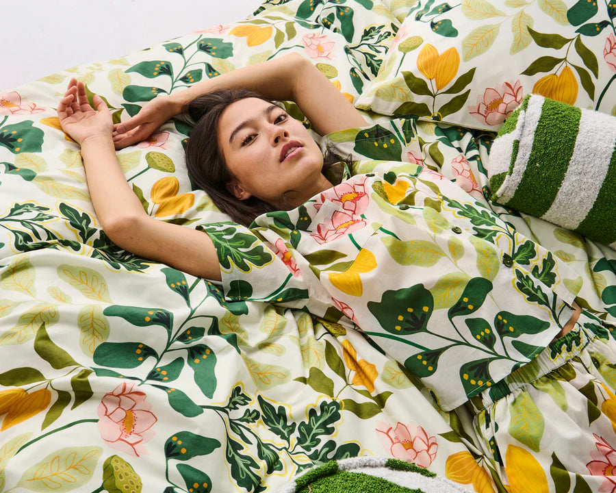 Wander Organic Cotton Quilt Cover - Kip & Co.