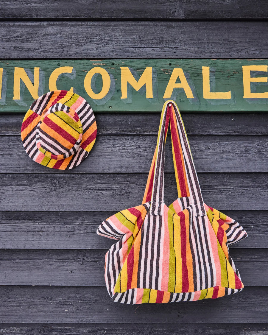 Casablanca Stripe Terry Oversized Beach Bag - Kip & Co.