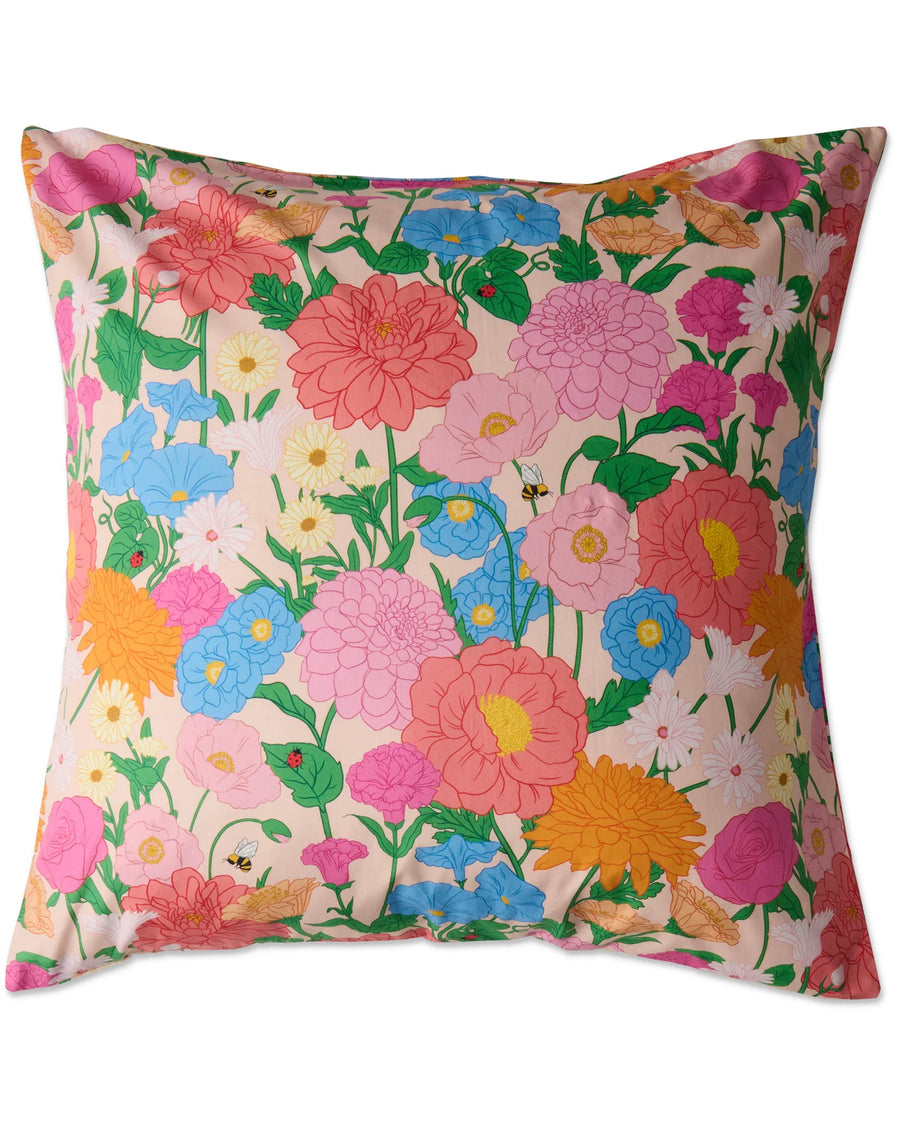 Follow The Sun Organic Cotton European Pillowcase Set - Kip & Co.