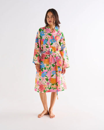 Follow The Sun Linen Robe - Kip & Co.