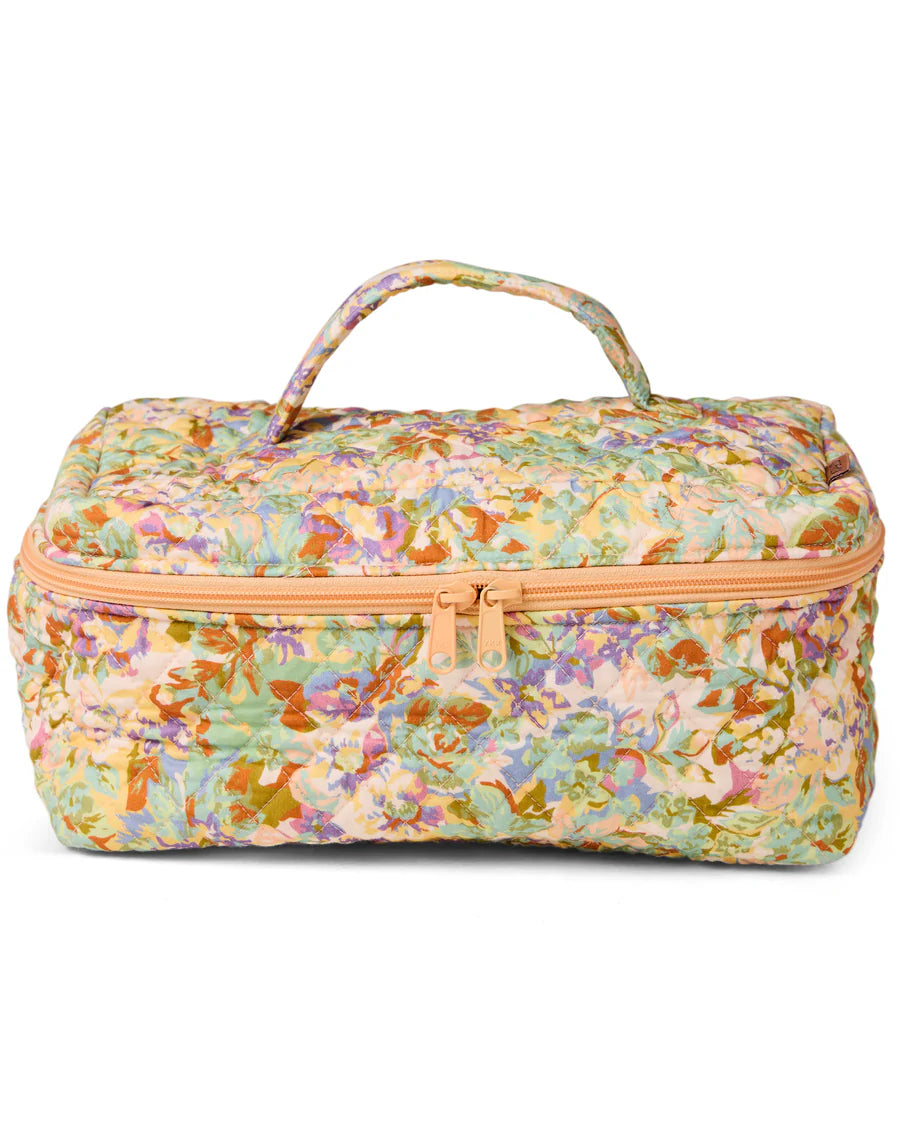Forever Mine Quilted Cotton Toiletry Case - Kip & Co.