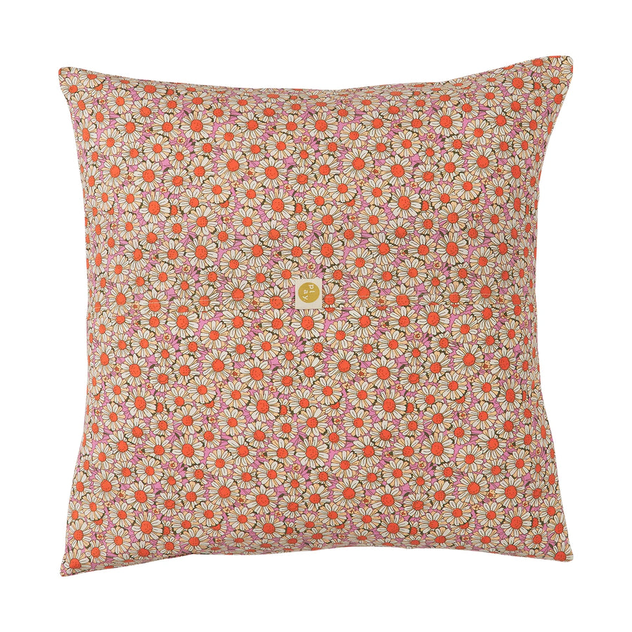 Posie Cotton Euro Pillowcase Set - Dahlia - Sage & Clare