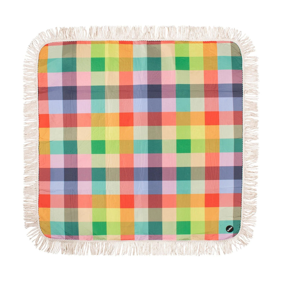 Holiday Fringe Medium Picnic Blanket - Sage & Clare X Kollab