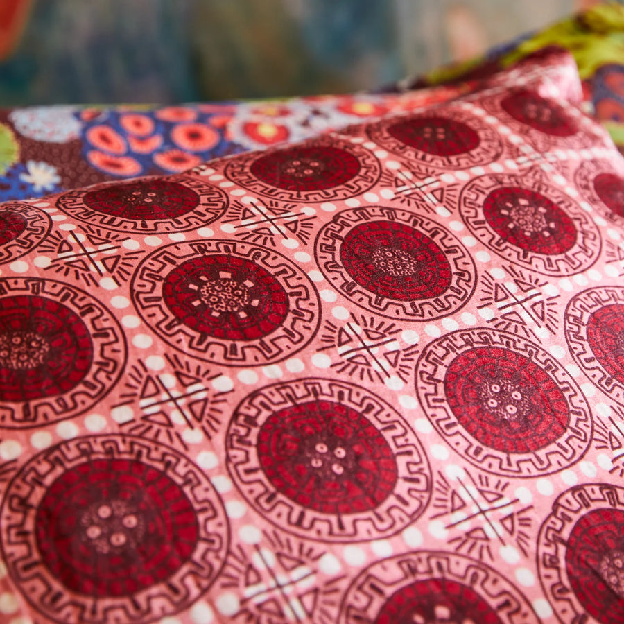 Gabriella Cushion - Hibiscus - Sage & Clare