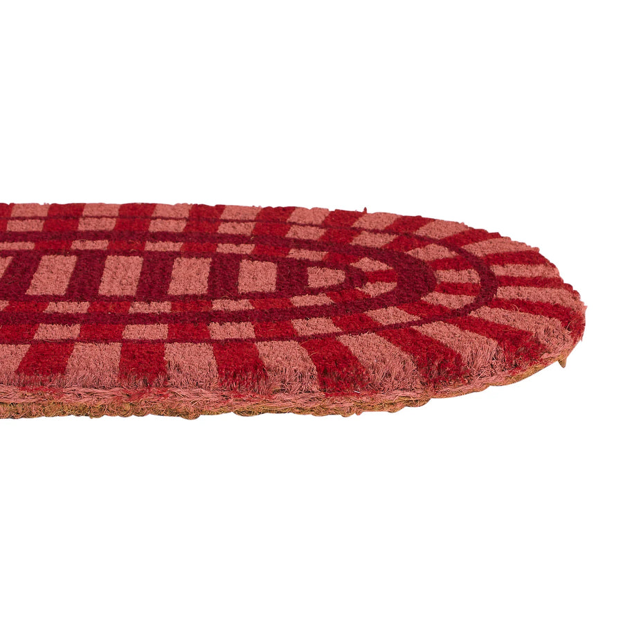 Fernanda Door Mat - Hibiscus - Sage & Clare