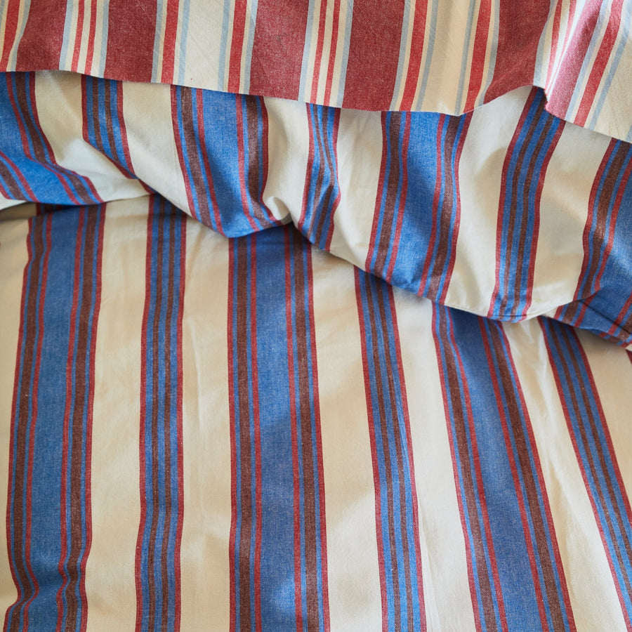 Selene Cotton Quilt Cover - Azure - Sage & Clare