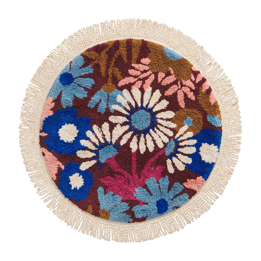 Joti Round Bath Mat - Sage & Clare