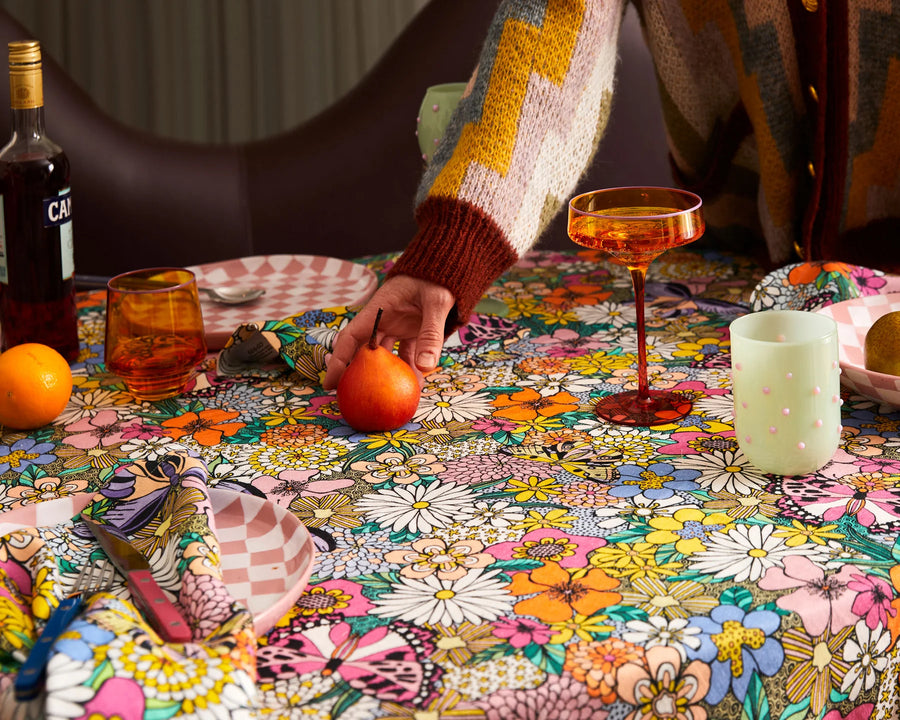 Bliss Floral Round Table Cloth - Kip & Co.