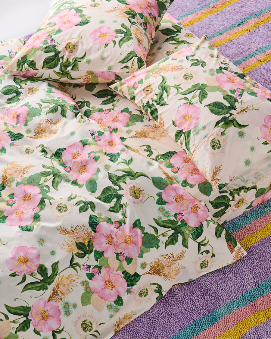 Sunday Stroll Organic Cotton Quilt Cover - Kip & Co.