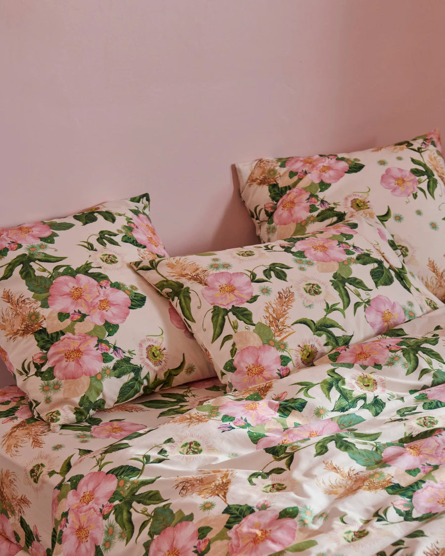 Sunday Stroll Organic Cotton European Pillowcase Set - Kip & Co.
