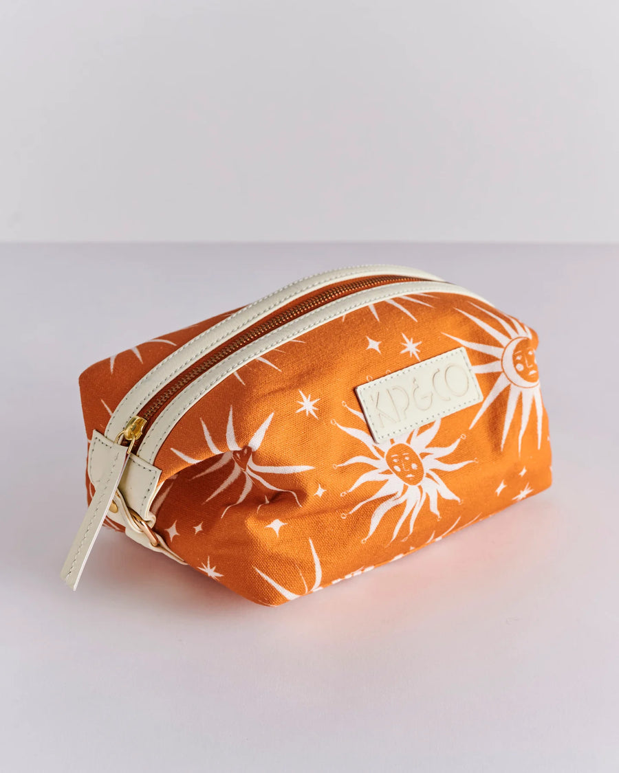 Ray Of Light Ochre Toiletry Bag - Kip & Co.
