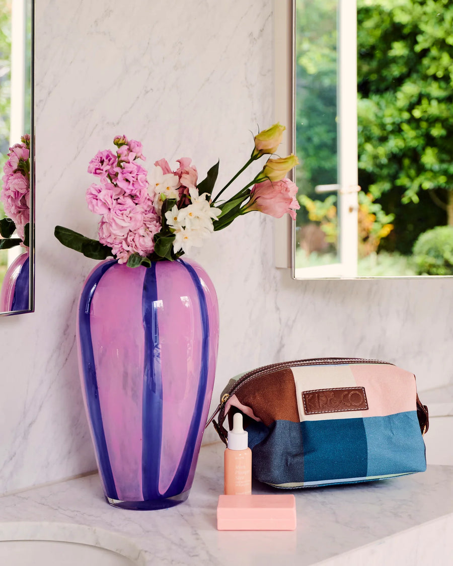 Woodlands Tartan Toiletry Bag - Kip & Co.