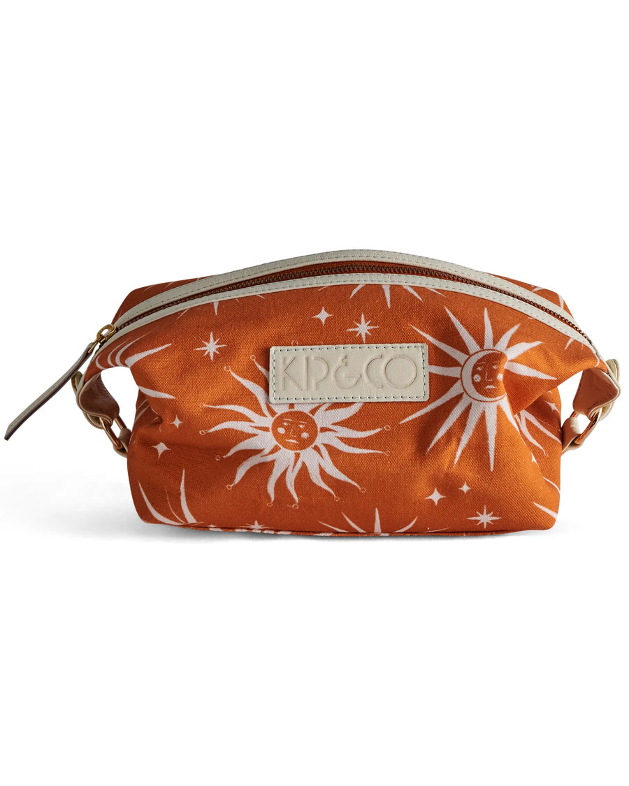 Ray Of Light Ochre Toiletry Bag - Kip & Co.