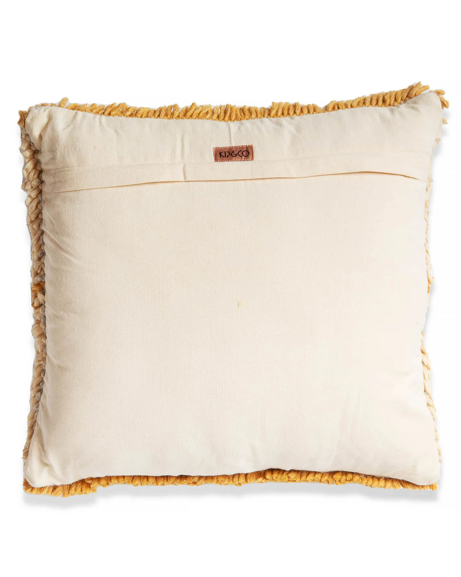 Golden Diamond Felted Wool Cushion - Kip & Co.