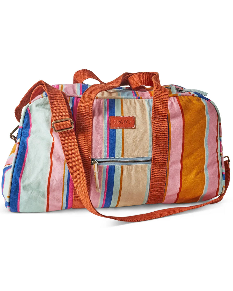 Jaipur Stripe Duffle Bag - Kip & Co.