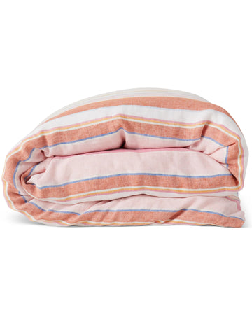 Jaipur Stripe Linen Quilt Cover - Kip & Co.